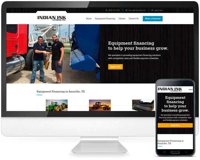 Business website design in Amarillo, TX